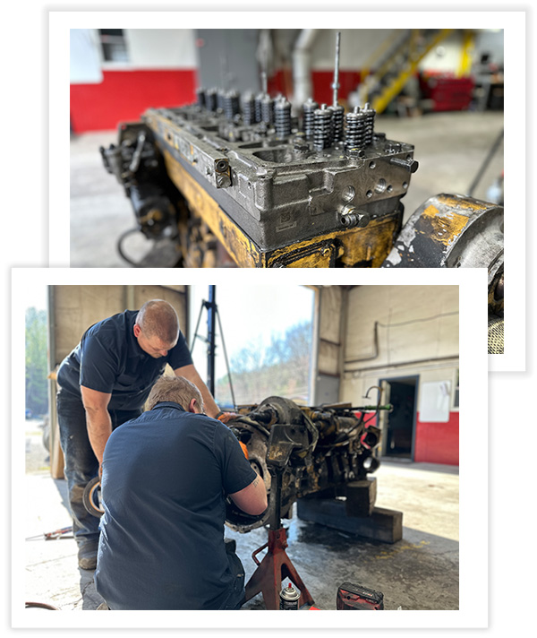 semi truck motor repair Ooltewah TN