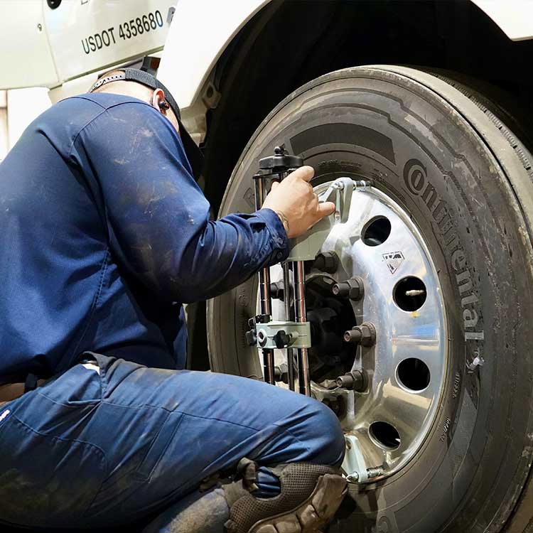 semi trailer wheel alignment chattanooga